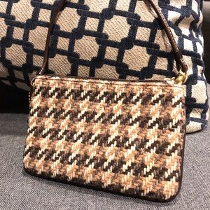 Coach | Houndstooth Wristlet